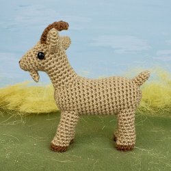(image for) Farmyard Goats amigurumi crochet pattern
